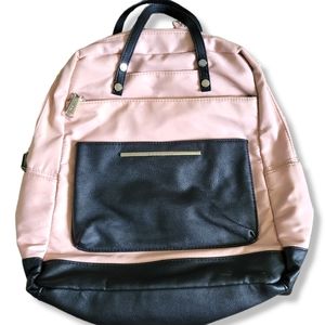 Steve Madden Pink & Black Bookbag